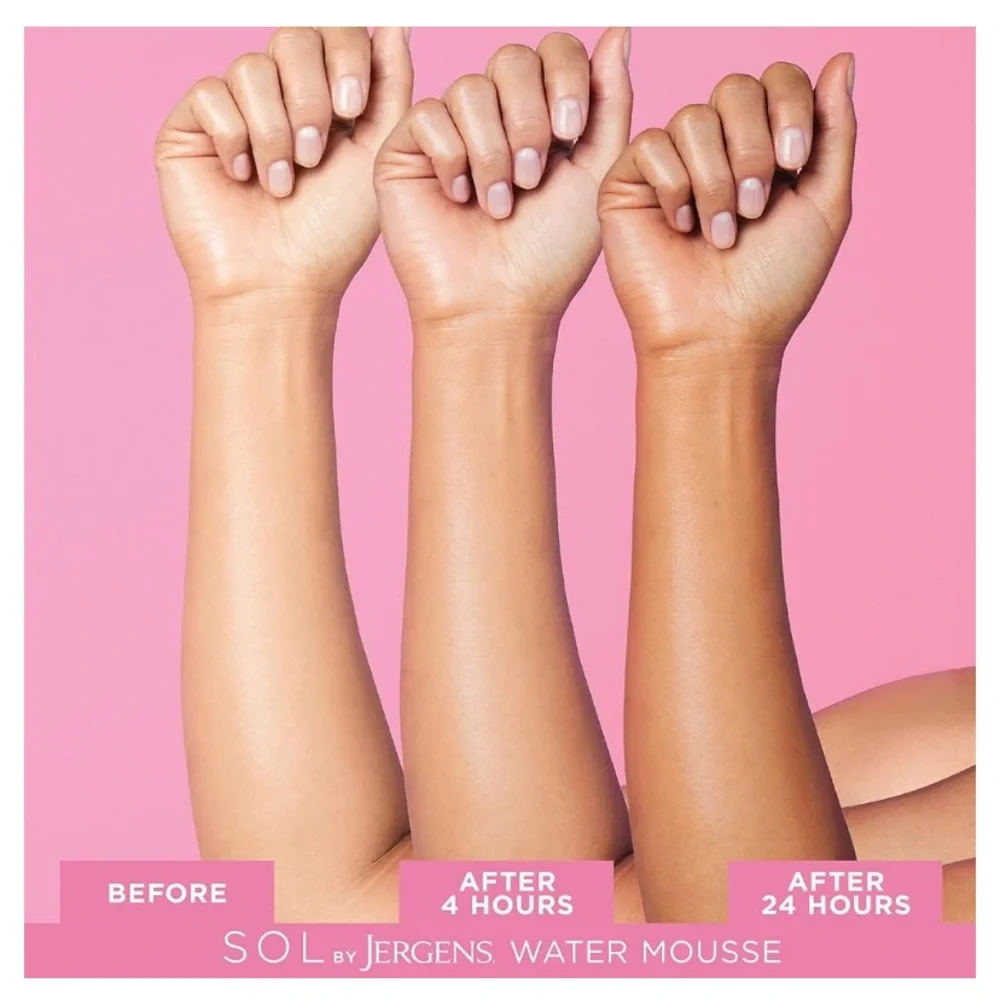 SOL by Jergens Sunless Tanning Water Mousse Medium